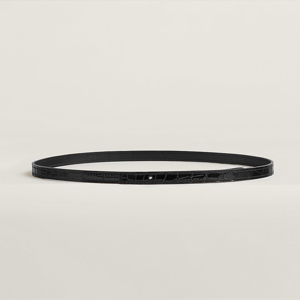 エルメス　純正ベルト15㎜幅 ブラックレザー レザーベルト 13 mm | Hermès - エルメス-公式サイト