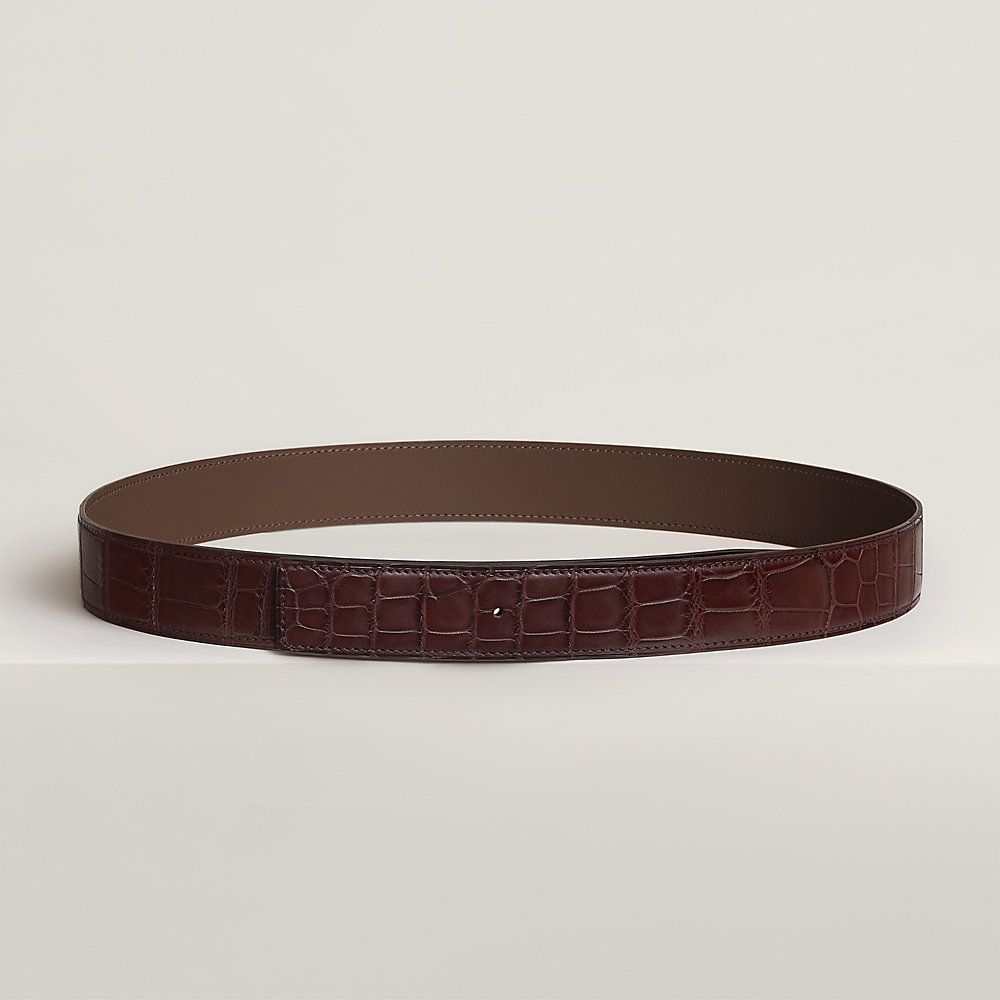 メンズ レザーベルト 32㎜ HERMES エルメス互換 替え ベルト