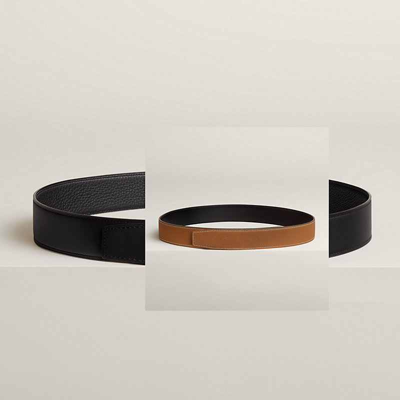 HERMES リバーシブルベルト 黒／茶　BELT 38 mm 100 HERMES リバーシブルベルト 黒／茶 BELT 38 mm 100 メンズ
