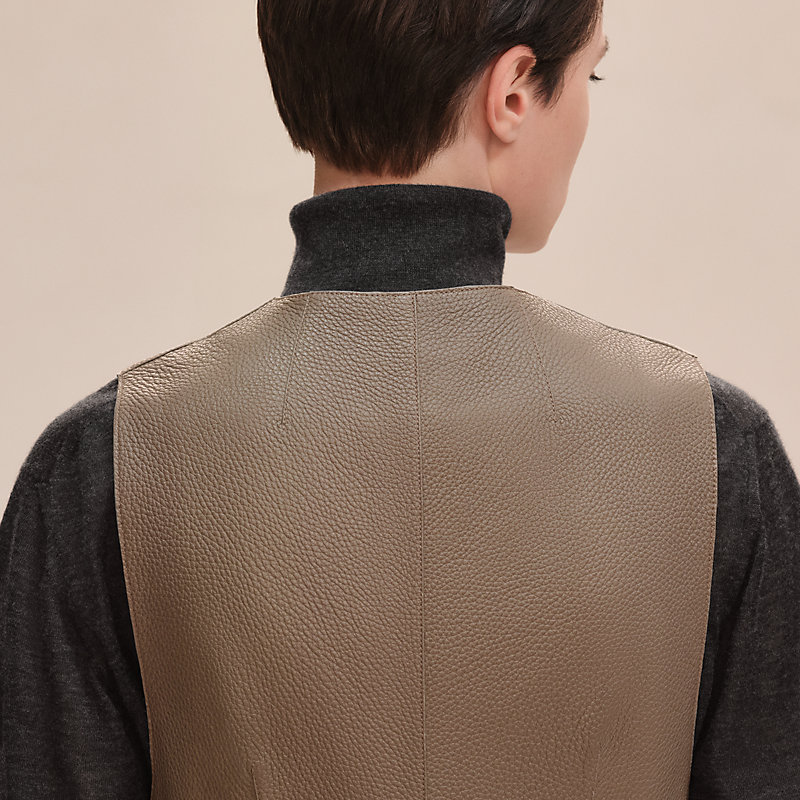 レザーロングジレ | Hermès - エルメス-公式サイト