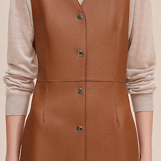 レザーロングジレ | Hermès - エルメス-公式サイト