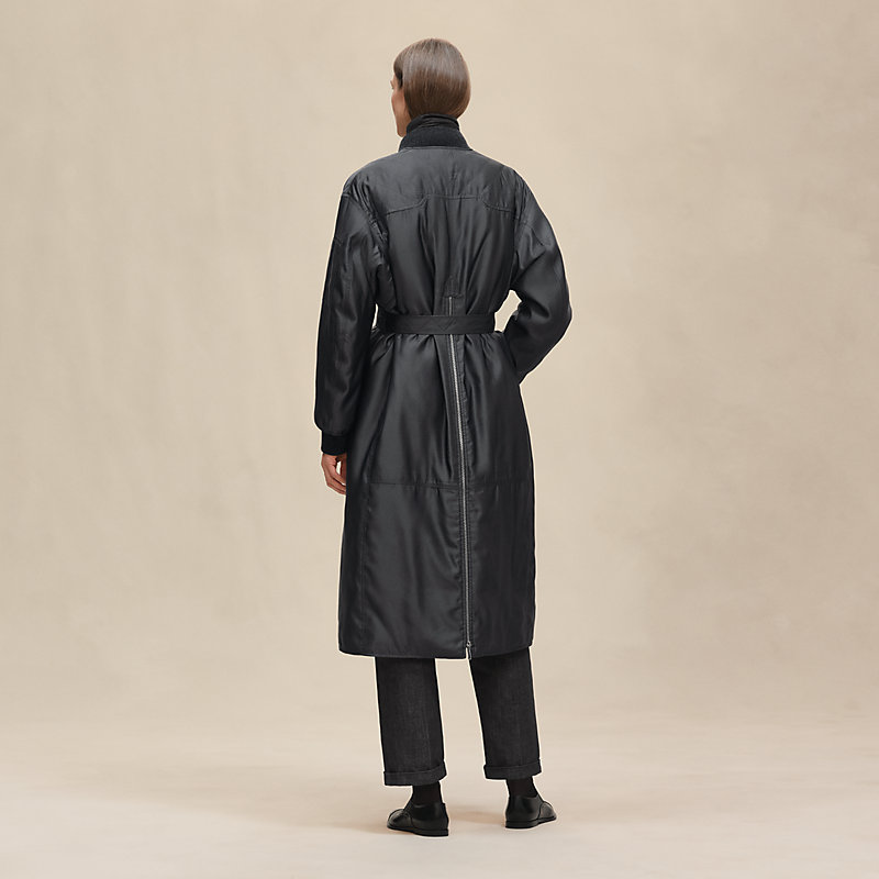 ロングコート - グレー | Hermès - エルメス-公式サイト