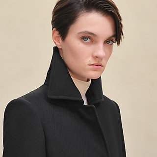 ロングコート - ブラック | Hermès - エルメス-公式サイト