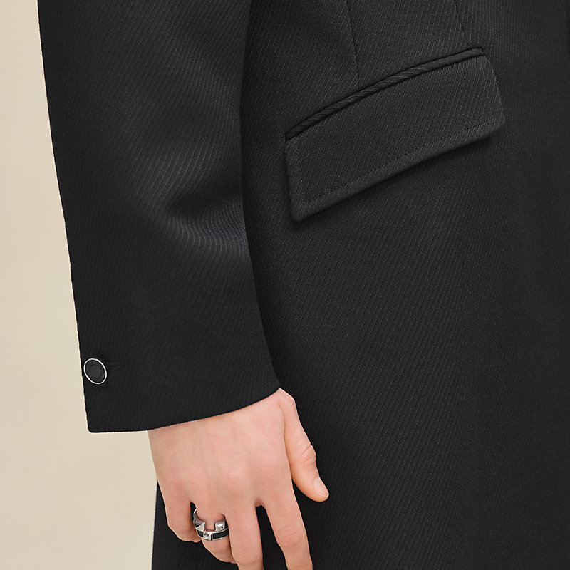 ロングコート - ブラック | Hermès - エルメス-公式サイト