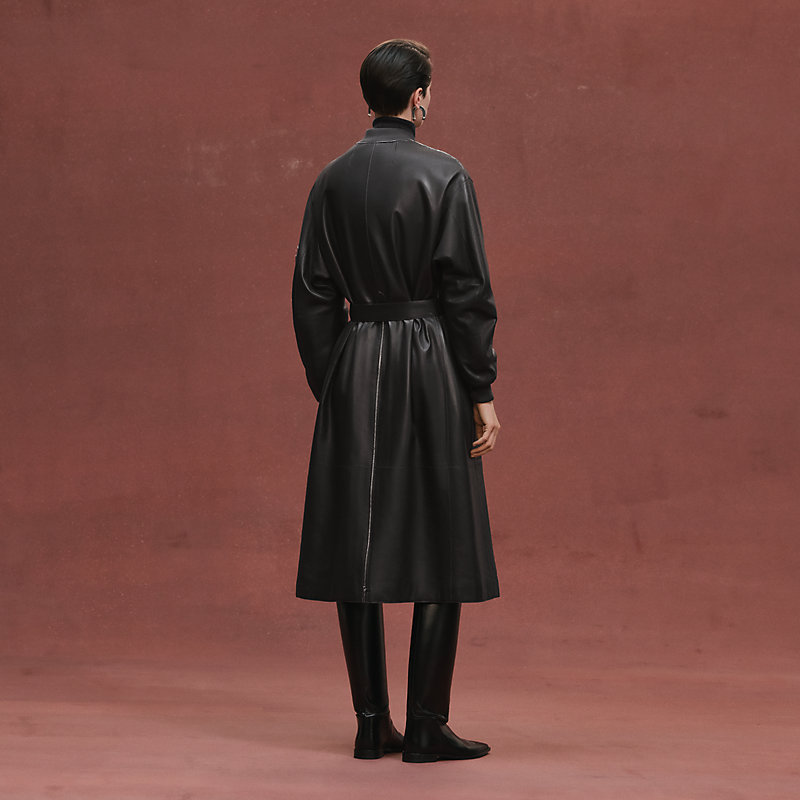 ロングコート - グレー | Hermès - エルメス-公式サイト