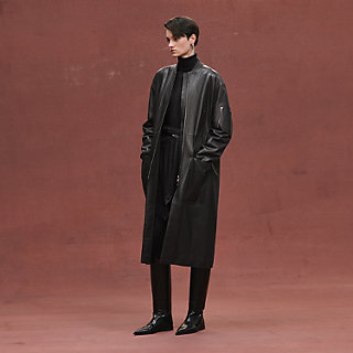 ロングコート - グレー | Hermès - エルメス-公式サイト