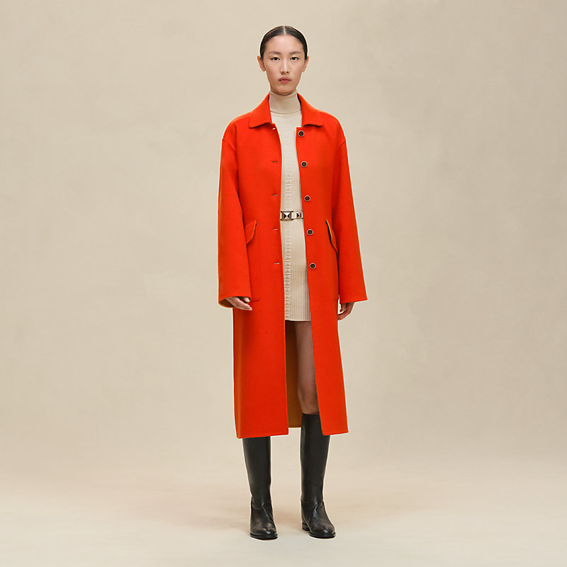 ロングジャケット - レッド | Hermès - エルメス-公式サイト