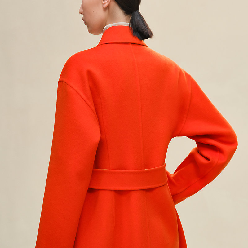 ロングジャケット - レッド | Hermès - エルメス-公式サイト