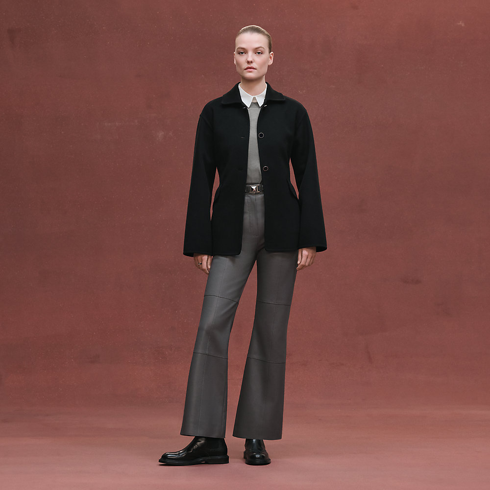 ロングジャケット - ブラック | Hermès - エルメス-公式サイト