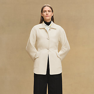 ロングジャケット - ホワイト | Hermès - エルメス-公式サイト