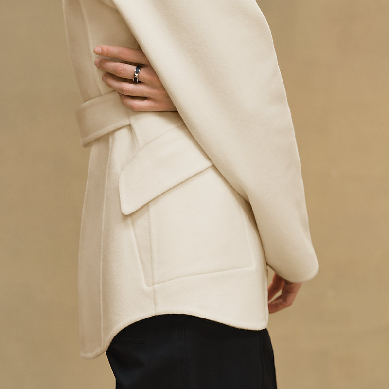 ロングジャケット - ホワイト | Hermès - エルメス-公式サイト