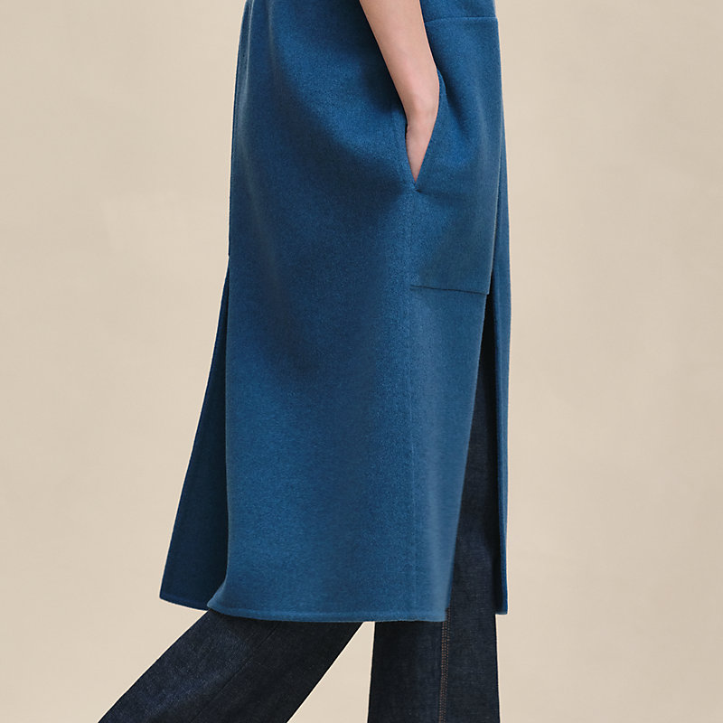 ロングジレ - ブルー | Hermès - エルメス-公式サイト