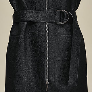 新品同様★HERMES★2025★カシミヤ★ベルト付★ジレ★コート 楽天市場】HERMES エルメス ジレ ロング ベルト付 レディース #36