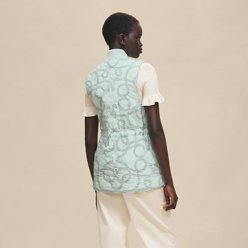 新品未使用●2025 エルメス　パルフロワ・リミックス　半袖プルオーバー38 新品未使用○2025 エルメス パルフロワ・リミックス 半袖プルオーバー38