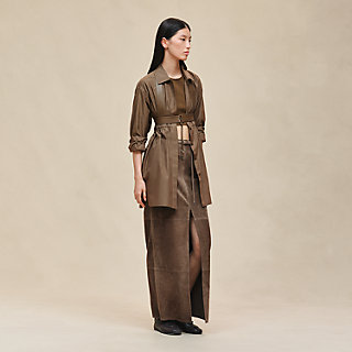 ロングスカート スリット入り ニット | Hermès - エルメス-公式サイト