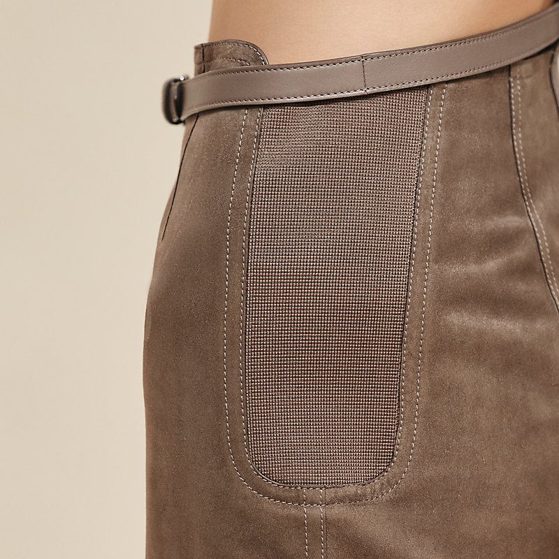 ロングスカート スリット入り ニット | Hermès - エルメス-公式サイト