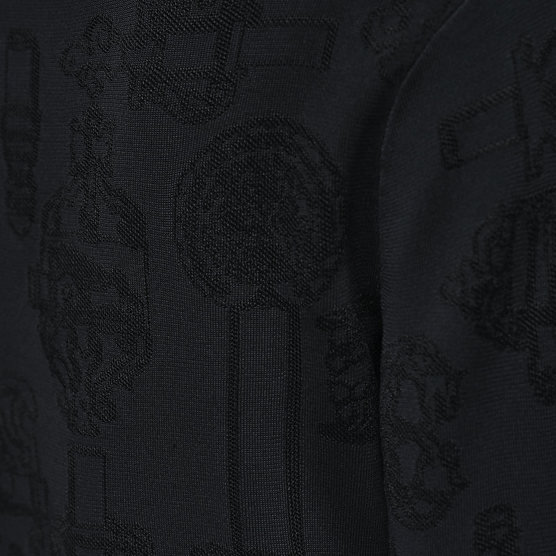 ロングスリーブカーディガン 《フェロヌリー》モチーフ | Hermès