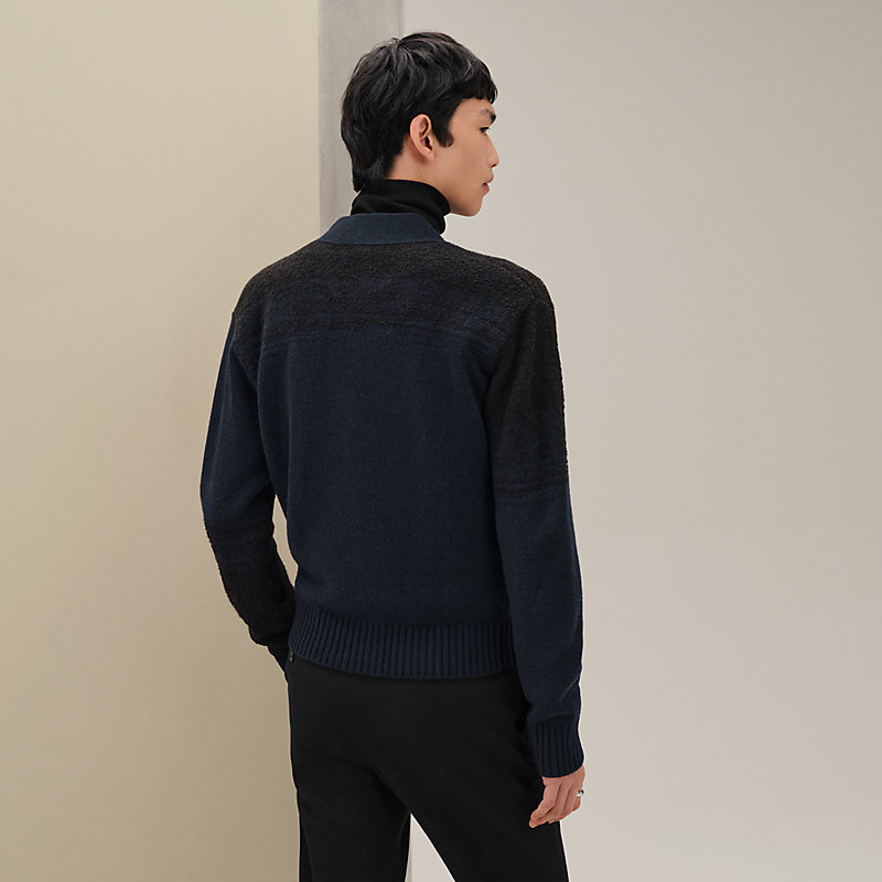 pupu 　新品未使用　エルメス　カシミアロングスリーブカーディガン38 ロングカーディガン - ブラック | Hermès - エルメス-公式サイト