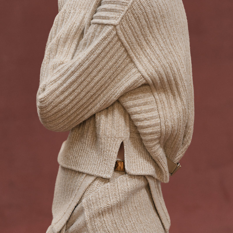 ロングスリーブニット - ベージュ | Hermès - エルメス-公式サイト