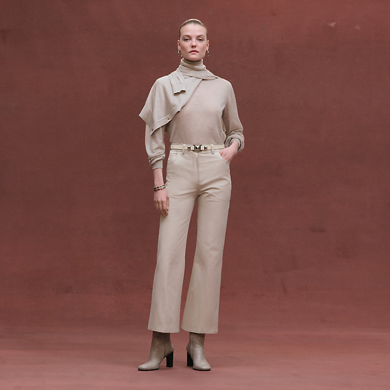 ロングスリーブニット - ベージュ | Hermès - エルメス-公式サイト