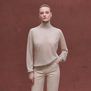 ロングスリーブニット - ベージュ | Hermès - エルメス-公式サイト
