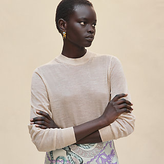 HERMES 上質カシミヤ×シルク ノースリーブドレープニット ベージュ 38 楽天市場】≪1万円OFFクーポン対象≫エルメス HERMES