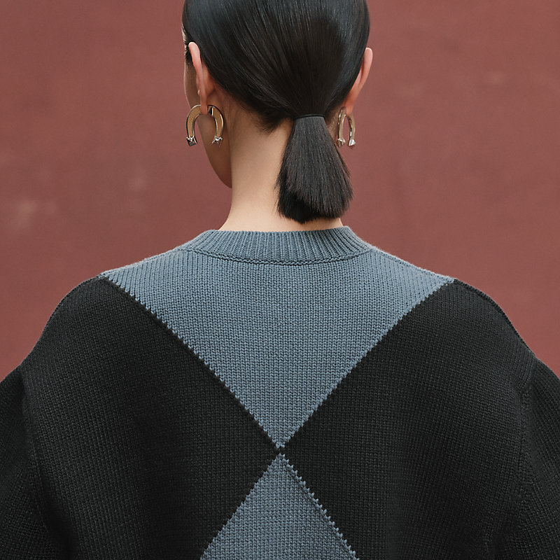 ロングスリーブニット - ブラック | Hermès - エルメス-公式サイト