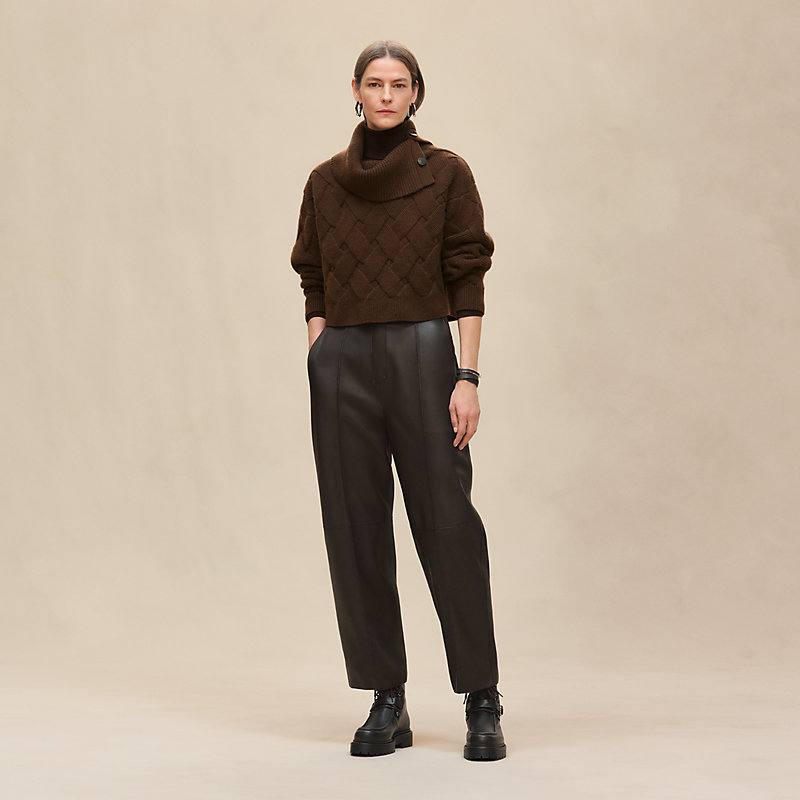 ロングスリーブニット - マロン | Hermès - エルメス-公式サイト