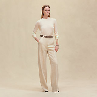 ロングスリーブニット - ホワイト | Hermès - エルメス-公式サイト