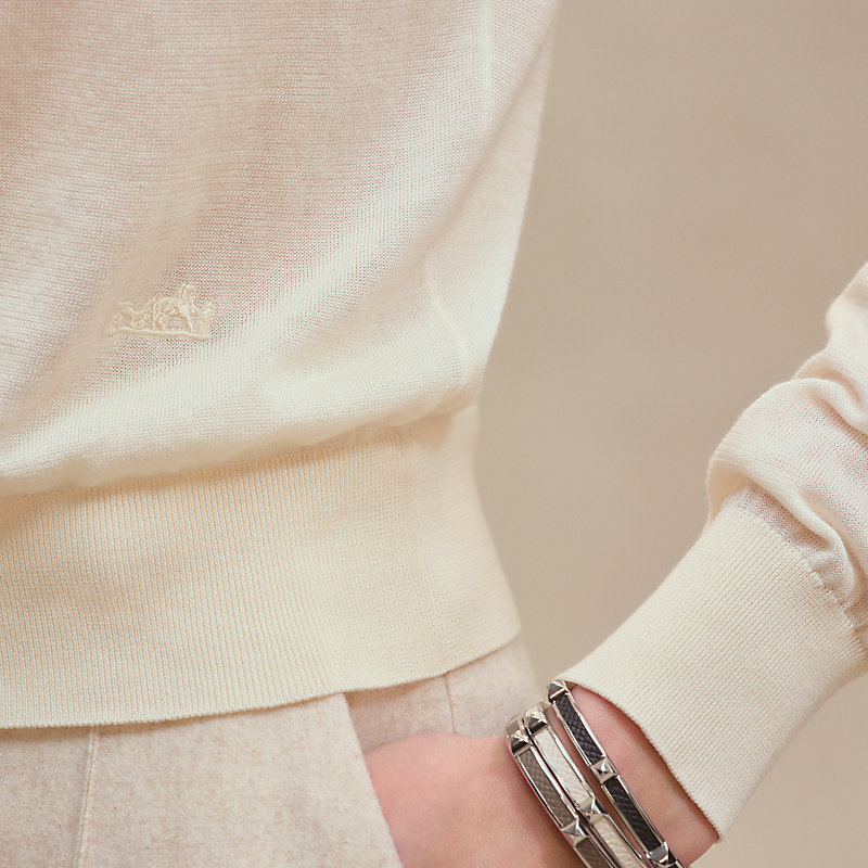ロングスリーブニット - ホワイト | Hermès - エルメス-公式サイト