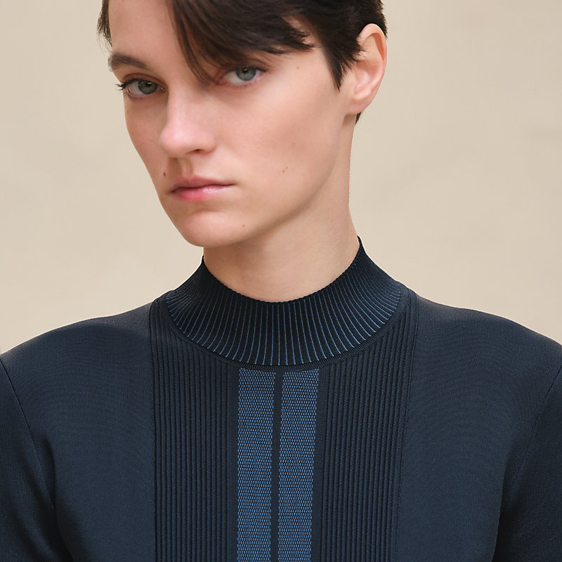 ロングスリーブニット - ブルー | Hermès - エルメス-公式サイト