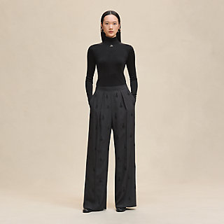 ロングスリーブニット - ブラック | Hermès - エルメス-公式サイト