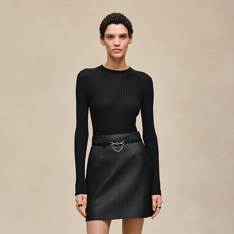 HERMES ロングスリーブニット ロングスリーブニット 《Hリフト》 - ブラック | Hermès - エルメス