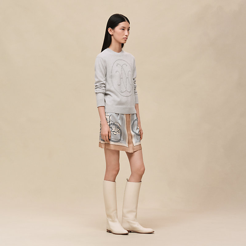 ロングスリーブニット-《hリフト