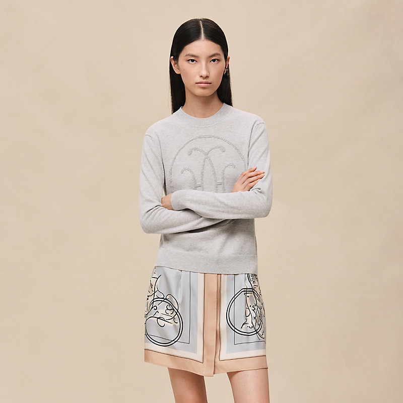 ロングスリーブニット 《Hリフト》 | Hermès - エルメス-公式サイト