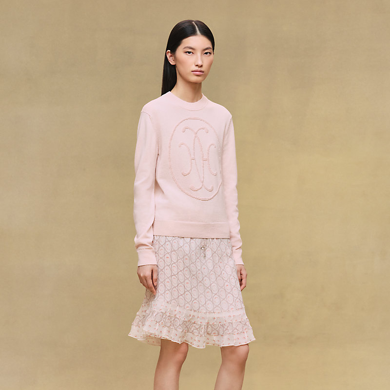 ロングスリーブニット 《Hリフト》 | Hermès - エルメス-公式サイト ロングスリーブニット 《Hリフト》 | Hermès - エルメス-公式サイト
