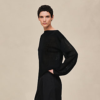 ロングスリーブニット 《シェーヌ・ダンクル》モチーフ | Hermès