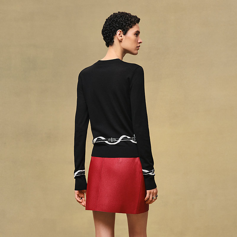 ロングスリーブニット 《フェロヌリー》モチーフ | Hermès - エルメス