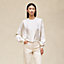 ロングスリーブニット 《ラッキーチャーム・バンダナ》プリント, イメージ: 着用例, worn, ビュー2の6