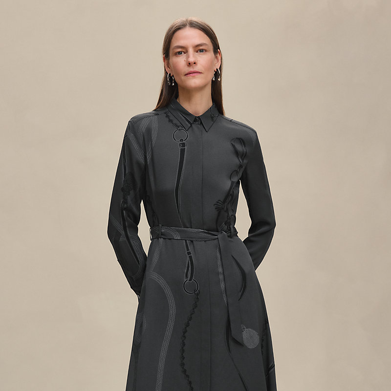 HERMESエルメス　コートドレス HERMESエルメス コートドレス ロングドレス 《パルフロワ・リミックス