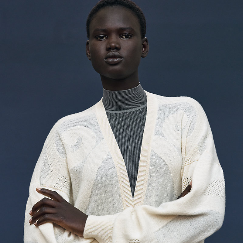 ロングニットカーディガン 《エケストル》, イメージ: , ビュー4の6