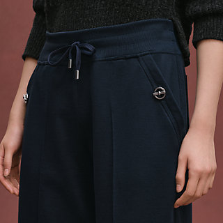 ワイドパンツ - ブルー | Hermès - エルメス-公式サイト