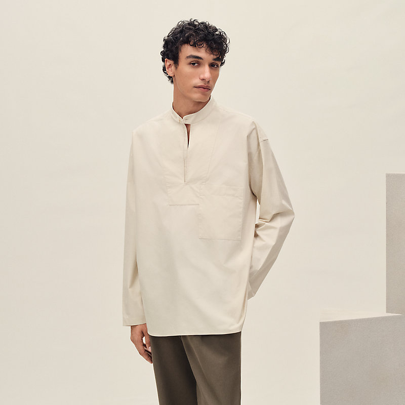 HERMES シャツ　ヴァルーズ エルメス/ヴァルーズ/コットンシャツ/Hermès/Hermes/Vareuse/Cotton