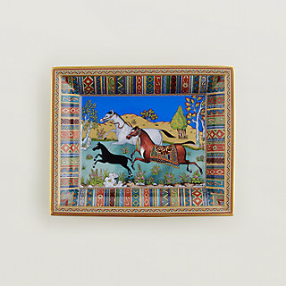 HERMES エルメス シュヴァルドリアン ヴィドゥポッシュ スクエアプレート馬 HERMES エルメス シュヴァルドリアン ヴィドゥポッシュ スクエア
