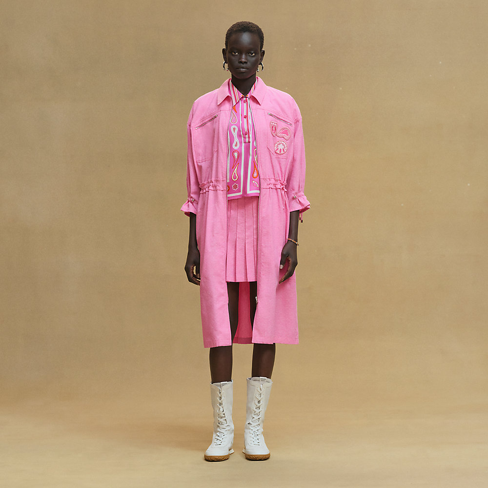 コート - ピンク | Hermès - エルメス-公式サイト