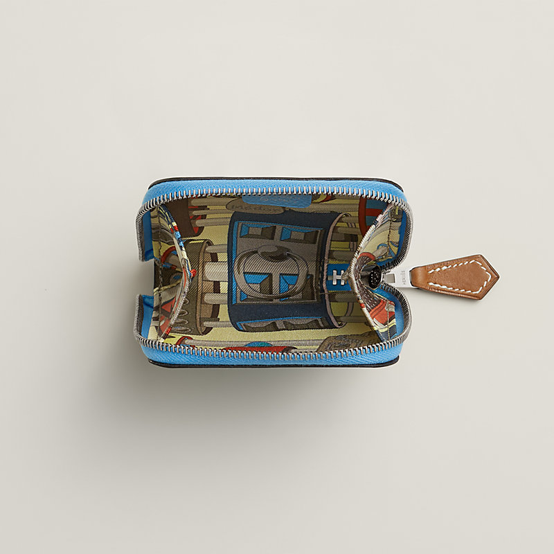 小銭入れ 《シルクイン》 - グリーン | Hermès - エルメス-公式サイト