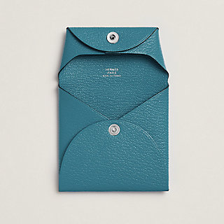 小銭入れ 《バスティア》 - ブルー | Hermès - エルメス-公式サイト
