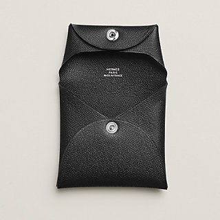 小銭入れ 《バスティア》 - ブラック | Hermès - エルメス-公式サイト