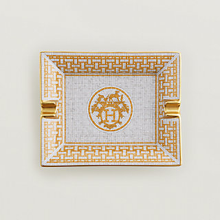 灰皿 〈モザイク 24〉 ゴールド | Hermès - エルメス-公式サイト