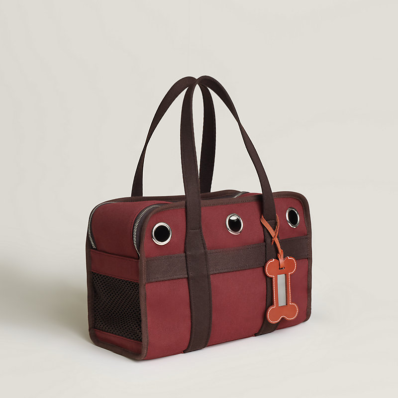◾️美品◾️HERMES エルメス／犬用バッグ／ドッグキャリー／ベージュ キャンバス 犬用バッグ | Hermès - エルメス-公式サイト